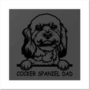 cocker spaniel dad Posters and Art